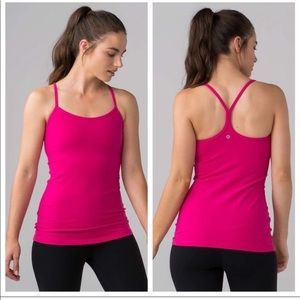 Lululemon Power Y tank - Bright Pink